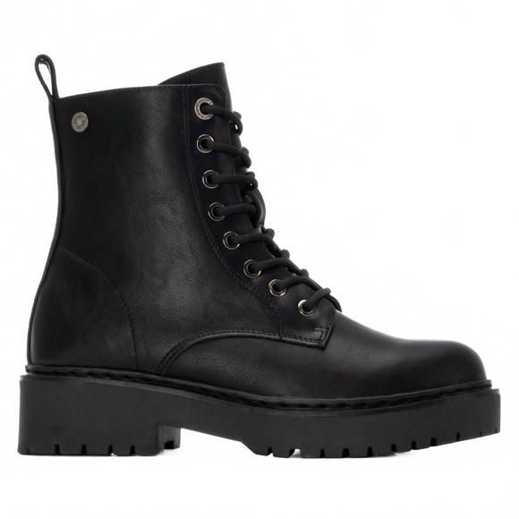 NEW XTI women's refresh ankle booties in black